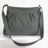 gray purse