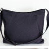 dark gray hobo bag