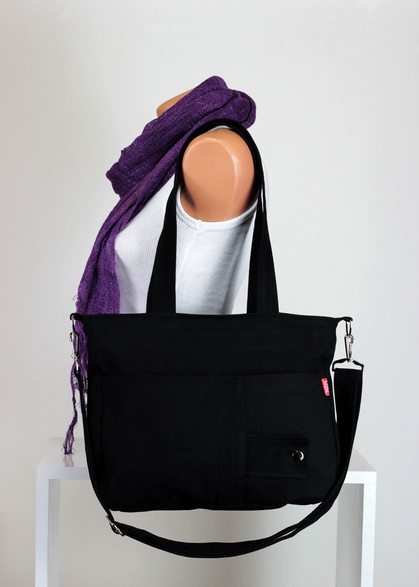 Calandis Canvas Bag Handle Shoulder Bag Strap Replacement Bag  Accessories Black Multipurpose Bag - Multipurpose Bag