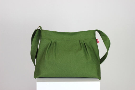 green small purse