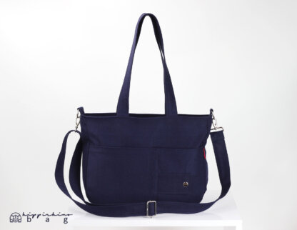 Navy Blue Shoulder Bag