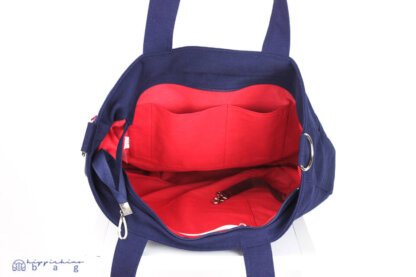 Navy Blue Shoulder Bag