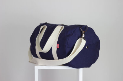 navy blue sports bag