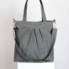 Gray Shoulder Bag