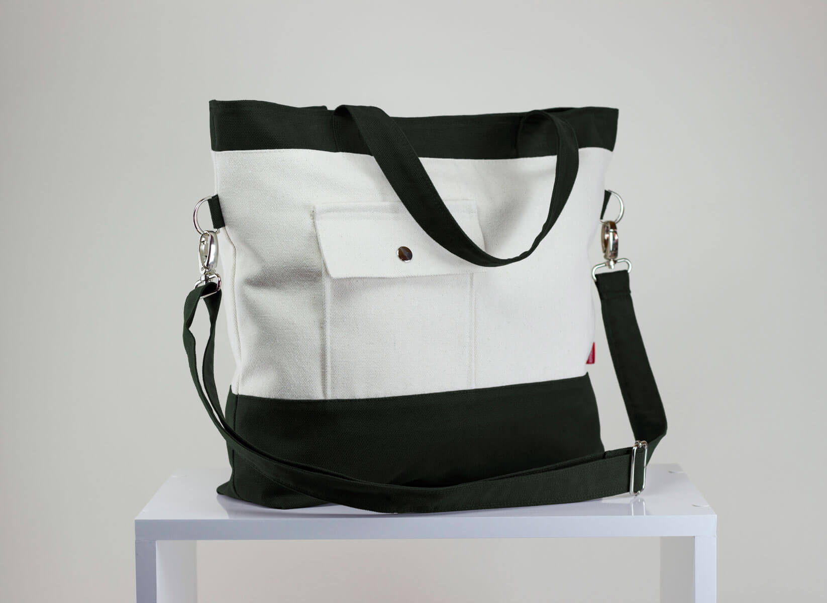 Latest Gray or custom Large messenger side Bag for office travel