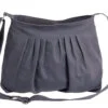 Dark Grey Canvas Pleated Crossbody Bag Handcrafted pleated shoulder purse in charcoal hue perfect for everyday essentials urban style bolsa cruzada gris oscuro plisada Umhängetasche dunkelgrau gefaltet sac bandoulière gris foncé plissé borsa a tracolla grigio scuro pieghettata schoudertas donkergrijs geplooide 斜挎包 深灰色 ショルダーバッグ チャコール क्रॉसबॉडी बैग ग्रे حقيبة كتف رمادية bolsa transversal cinza escura pregueada 크로스백 차콜 messenger satchel minimalist compact lightweight travel casual work office commute hands free adjustable strap zipper closure multiple pockets organized storage versatile unisex women men artisan handmade contemporary modern chic sophisticated timeless elegant accessory statement piece