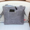 waxed tote bag