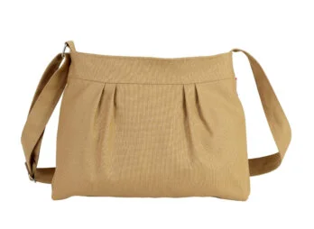 Compact pleated canvas pouch wrinkled texture washable cruelty-free eco friendly small crossbody purse vegan textile sling küçük büzgülü vegan çanta bolso bandolera pequeño plisado vegano lavable sac besace plissé toile vegan écologique waschbare kleine faltentasche vegane umweltfreundlich borsa tela pieghe piccola vegana lavabile حقيبة كروسبودي صغيرة قابلة للغسل