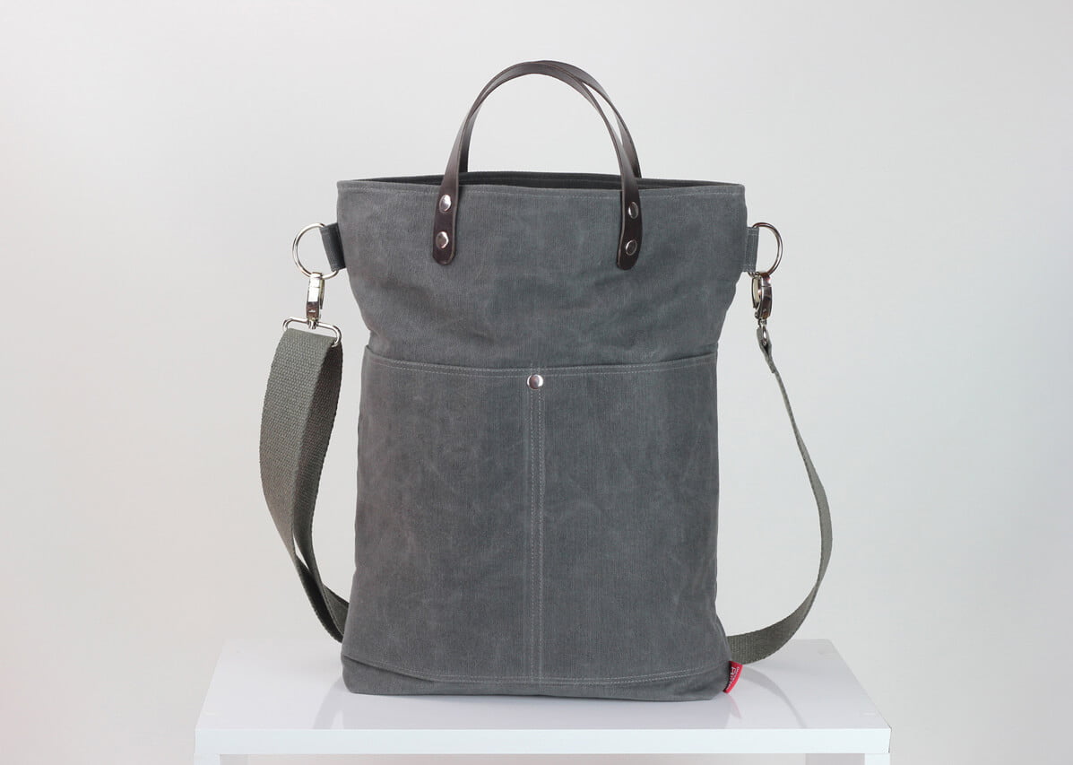 Waxed Cotton Bag Leather Handles | Paul Smith