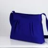 Sax blue small crossbody canvas purse bag Sax blue small crossbody canvas purse bag