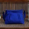 Sax blue small crossbody canvas purse bag Sax blue small crossbody canvas purse bag