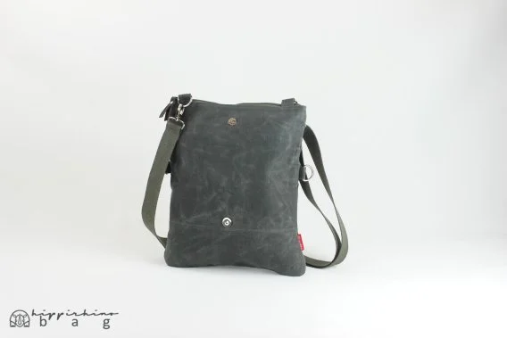 Gray waxed foldover tote bag Handcrafted waxed canvas tote durable eco casual crossbody bolso encerado lona sac cabas toile ciré borsa cerata tas handgemaakt tas schouder bolso mujer bolso hombre bolso algodón bolso diario sac toile foncé tas canvas bolsa resistente حقيبة شمعية 手提包 トートバッグ 왁스백 बैग