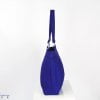 Blue Canvas Shoulder Bag