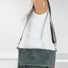 Gray waxed foldover tote bag Handcrafted waxed canvas tote durable eco casual crossbody bolso encerado lona sac cabas toile ciré borsa cerata tas handgemaakt tas schouder bolso mujer bolso hombre bolso algodón bolso diario sac toile foncé tas canvas bolsa resistente حقيبة شمعية 手提包 トートバッグ 왁스백 बैग