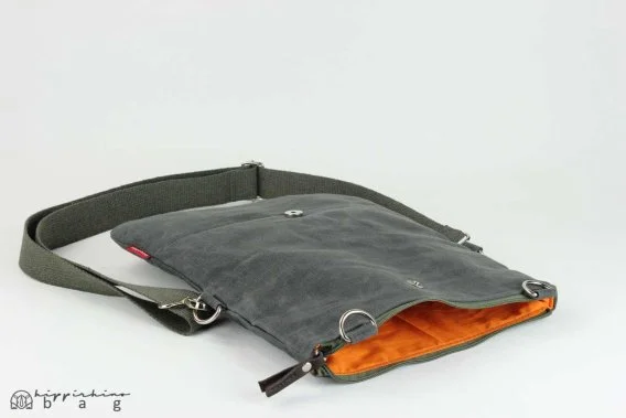 Gray waxed foldover tote bag Handcrafted waxed canvas tote durable eco casual crossbody bolso encerado lona sac cabas toile ciré borsa cerata tas handgemaakt tas schouder bolso mujer bolso hombre bolso algodón bolso diario sac toile foncé tas canvas bolsa resistente حقيبة شمعية 手提包 トートバッグ 왁스백 बैग