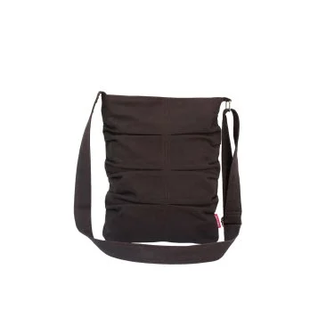 Deep Cocoa Dark Brown Small Tote Bag Cute Purse Compact Carryall Textile Handbag Everyday Accessory bolso marrón oscuro pequeño petit sac fourre-tout marron foncé dunkelbraune tragetasche klein borsa marrone scuro piccola tote donkerbruine kleine tas 갈색 작은 토트백 حقيبة يد بنية داكنة صغيرة Shoulder Purse Canvas Cotton