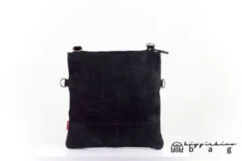 Handcrafted black waxed foldover clutch elegant minimalist design bolso encerado negro sac pochette toile ciré noir borsa pieghevole cerata nera tas handgemaakt tas klein bolso mujer bolso noche bolso algodón sac toile noir tas canvas bolsa elegante حقيبة سوداء 手提包 クラッチバッグ 왁스백 काला बैग