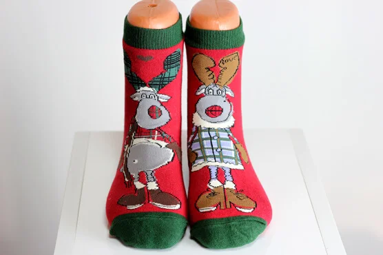 Christmas deer socks Christmas deer socks