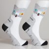 Colorful Cat Socks