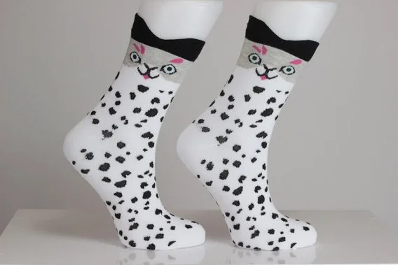Colorful Cat Socks