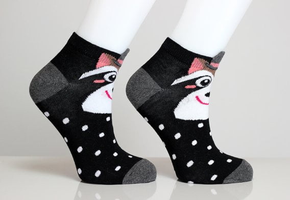 Raccoon Funny Socks