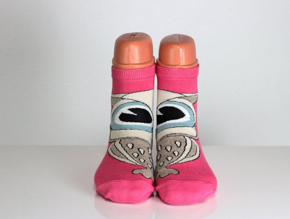 Owl Face Socks