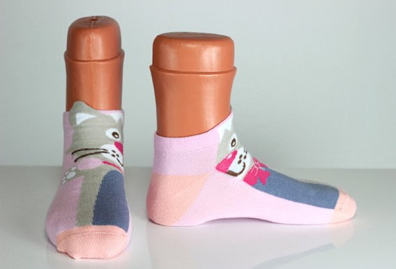 Rabbit Face Socks