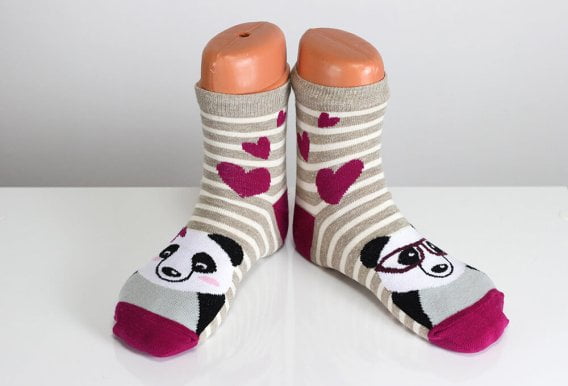 Panda Love Socks