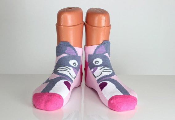 Colorful Rabbit Socks