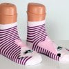 Striped Happy Funny Fox Socks