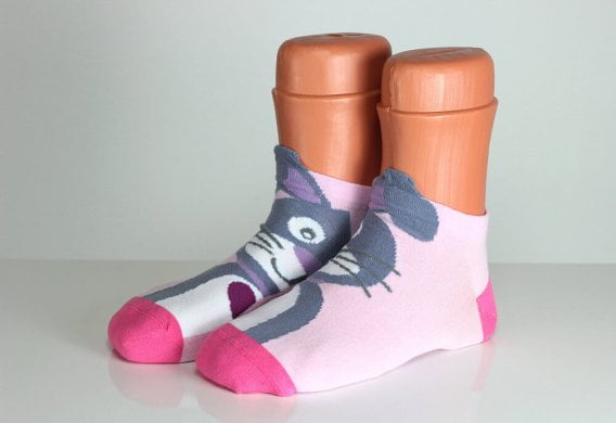 Colorful Rabbit Socks