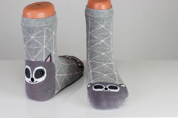 Women's Raccoon Funny Socks