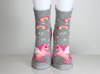 Unicorn Rainbow Socks