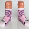 Striped Happy Funny Fox Socks
