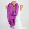 Purple Pashmina Scarf Purple Pashmina Scarf