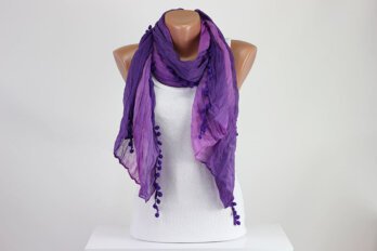 Pink Lilac Scarf