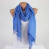 Blue Pashmina Scarf