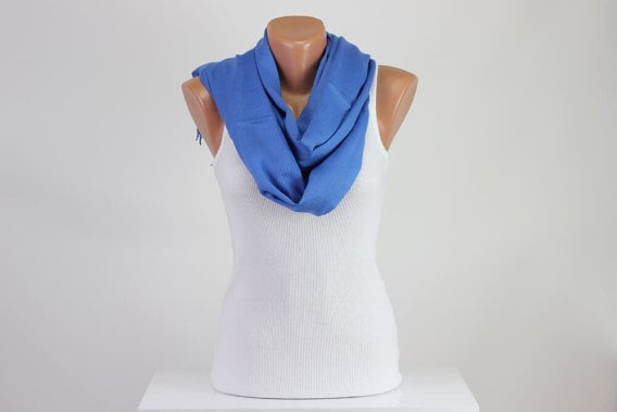 Blue Pashmina Scarf