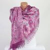 Pink Double Face Scarf