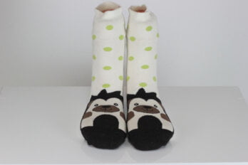 Hedgehog funny socks