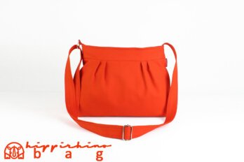 Orange Canvas Bag