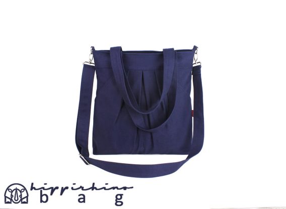 Navy Blue Shoulder Crossbody Bag