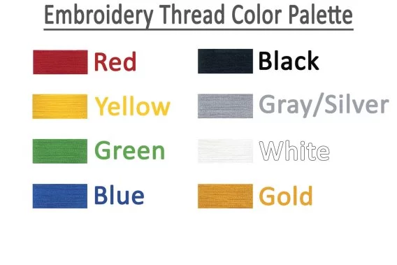 Embroidery Thread Colors