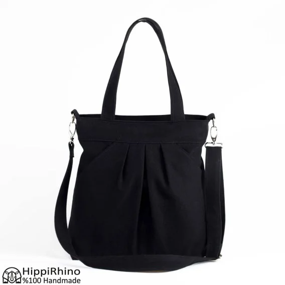 Handmade black crossbody unisex tote minimalist design bolso hombro negro sac épaule noir borsa spalla nera tas handgemaakt tas schouder bolso algodón bolso mujer bolso hombre sac toile noir tas casual bolsa resistente حقيبة سوداء 手提包 ショルダーバッグ 블랙백 काला बैग