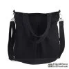 Handmade black crossbody unisex tote minimalist design bolso hombro negro sac épaule noir borsa spalla nera tas handgemaakt tas schouder bolso algodón bolso mujer bolso hombre sac toile noir tas casual bolsa resistente حقيبة سوداء 手提包 ショルダーバッグ 블랙백 काला बैग