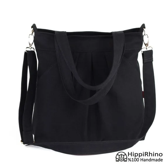 Handmade black crossbody unisex tote minimalist design bolso hombro negro sac épaule noir borsa spalla nera tas handgemaakt tas schouder bolso algodón bolso mujer bolso hombre sac toile noir tas casual bolsa resistente حقيبة سوداء 手提包 ショルダーバッグ 블랙백 काला बैग