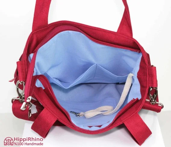 Handmade Stylish Red and Blue Women\'s Bag Wholesale Red White Blue Bag 57k+ | Alibaba.com main image 4