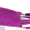 Purple Cotton Canvas Shoulder Bag