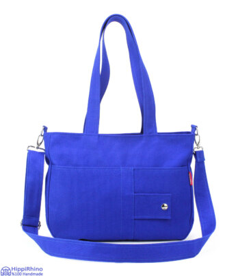 Blue Handmade Shoulder Bag