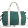 Green Washable Cotton Duffle Duffel Bag